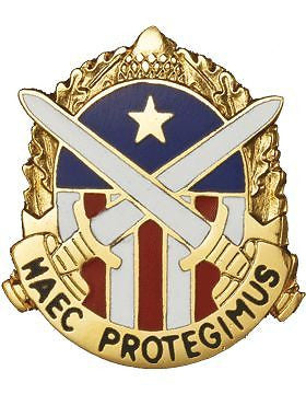 Military District Of Washington Unit Crest (Haec Protegimus)