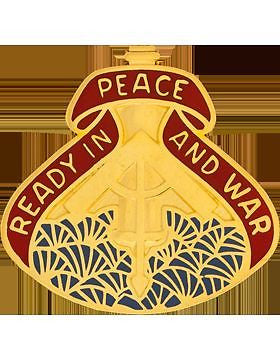 0138 Field Artillery Bde Unit Crest (Ready In Peace And War)