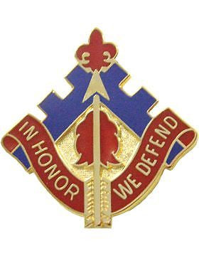 0019 Air Defense Artillery Unit Crest (In Honor We Defend)