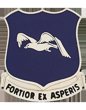 0413 Regiment Unit Crest (Fortior Ex Asperis)