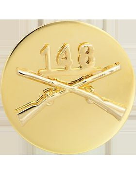 No-Shine (NS-RE-INF-0148) 148th Infantry Enlisted (Pair)