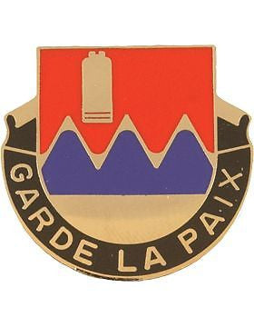 0115 Engineer Bn Unit Crest (Garde La Paix)