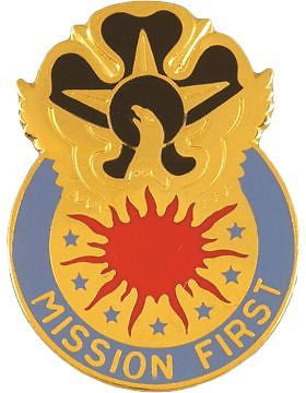 0111 Military Intelligence Bde Unit Crest (Mission First)