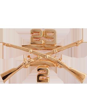 No-Shine (NS-OR-INF-0029) Infantry Regiment Officer with 29 (Top) 2 (Btm)