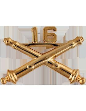 No-Shine (NS-RO-FA-016) 16th Field Artillery Officer Regimental BOS (Pair)