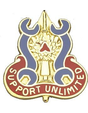 0737 Maintenance Bn Unit Crest (Support Unlimited)