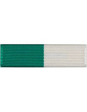 Ribbon (U-R205) Emerald and White #824
