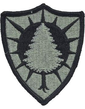 Maine National Guard Headquarters ACU Patch with Fastener (PV-NG-ME)