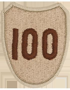 100 Infantry Division Desert Patch