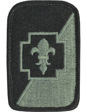 0062 Medical Brigade ACU Patch with Fastener (PV-0062A)