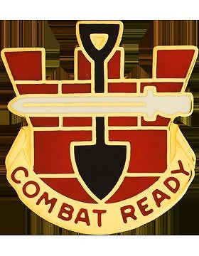 0130 Engineer Bde Unit Crest (Combat Ready)