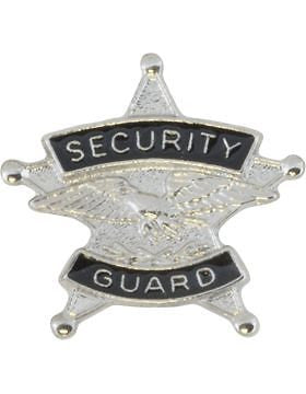 Tie Tac (U-T102S) Security Guard Silver