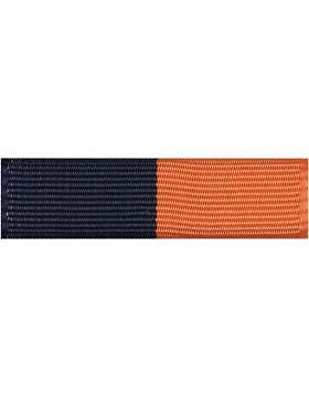 Ribbon (U-R231) Navy and Orange #741