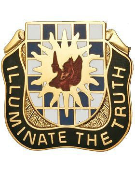 0377 Military Intelligence Bn Unit Crest (Illuminate The Truth)