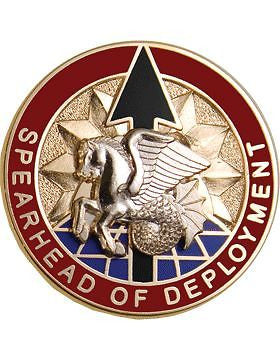 US Trans Comd Unit Crest (Spearhead Of Deployment)