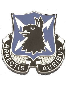 0310 Military Intelligence Unit Crest (Arrectis Auribus)