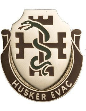 1024 Medical Bn Unit Crest (Husker Evac)