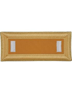 Armor Cavalry 02 x 1LT Female Rayon Shoulder Boards (SB-AR02F)