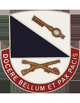 0181 Inf Bde Unit Crest (Docere Bellum Et Pax Pacis)