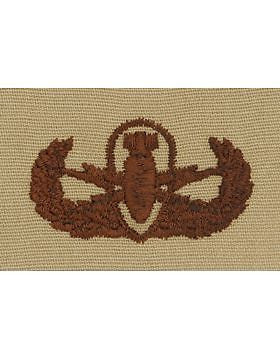AF-SD329 Basic Explosive Ordnance Disposal USAF Sew-On Desert