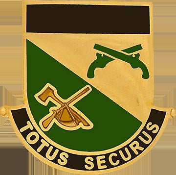 0151 Military Police Bn Unit Crest (Totus Securus)