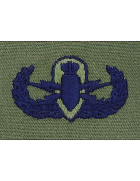 AF-S329 Basic Explosive Ordnance Disposal USAF Sew-On Subdued