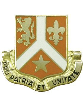 0101 Signal Bn Unit Crest (Pro Patria Et Unitate)