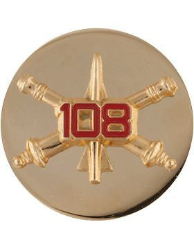 No-Shine (NS-RE-ADA-0108) 108th Air Defense Artillery Enlisted (Pair)