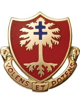 0320 Field Artillery Bn Unit Crest (Volens Et Potens)