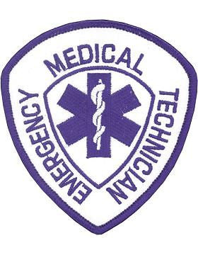 Novelty (U-N325) Emergency Medical Technician (EMT) Patch 4" x 3.75"
