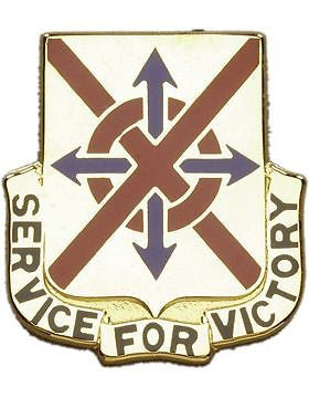 0031 Support Battalion Unit Crest (Service For Victory)