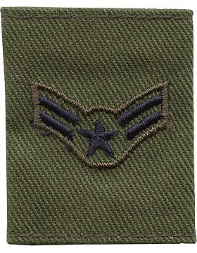 USAF Gortex Loop Rank (102) Airman First Class Subdued (AF-GL102)