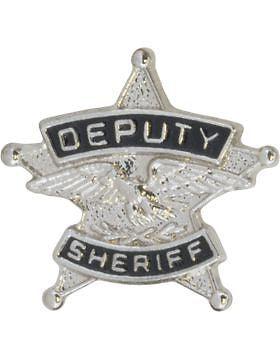 Tie Tac (U-T114S) Deputy Sheriff Silver