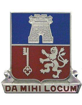 0141 Support Bn Unit Crest (Da Mihi Locum)