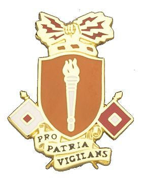 Signal School Unit Crest (Pro Patria Vigilans)