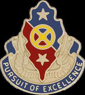 0068 Maintenance Battalion Unit Crest (Pursuit Of Excellence)