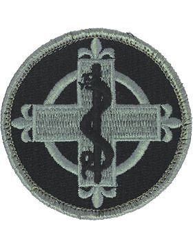 0338 Medical Brigade ACU Patch with Fastener (PV-0338A)