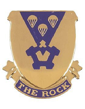 0503 Infantry Unit Crest (The Rock)