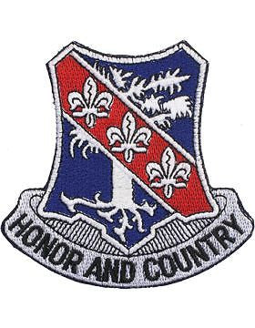 N-DUI-0327 327 Infantry "Honor And Country" Patch with Heat Seal 3 1/2"