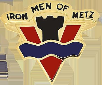 0095 Training Division Unit Crest (Iron Men Of Metz)