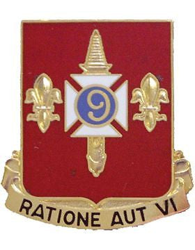 0244 Air Defense Artillery Unit Crest (Ratione Aut Vi)