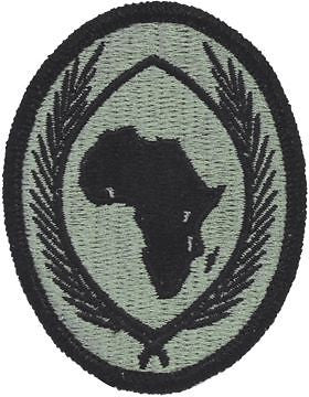 US Africa Command ACU Patch with Fastener (PV-AFRICA)