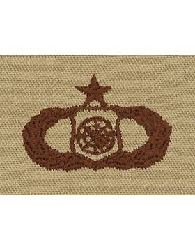 AF-SD336 Senior Weapons Controller USAF Sew-On Desert
