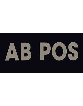 IR Blood Type AB Positive Tan (IR-4025-ABP)