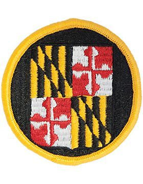 Maryland NG Headquarters Full Color Patch (P-NG-MD-F)