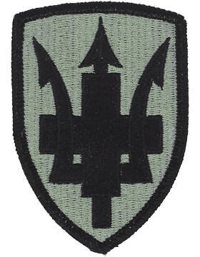 0213 Medical Brigade ACU Patch with Fastener (PV-0213A)