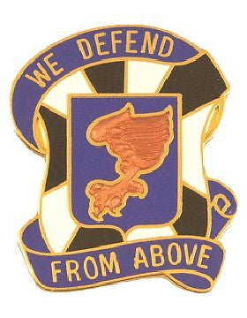 0108 Aviation Unit Crest (We Defend From Above)