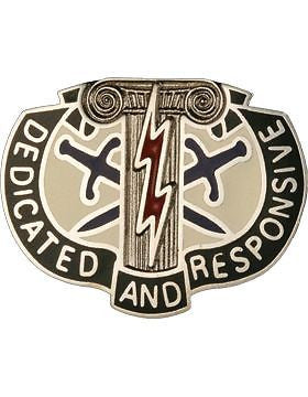 0642 Support Group Unit Crest (Dedicated And Responsive)