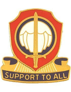 0082 Personnel Service Battalion Unit Crest (Support To All)