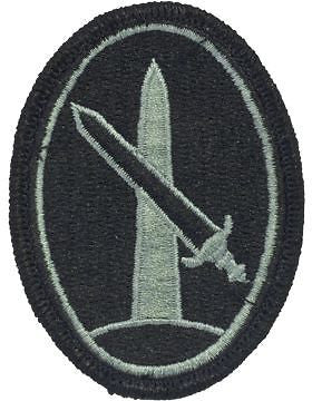 Military District Of Washington ACU Patch with Fastener (PV-MIDIS)